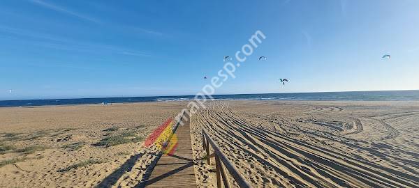 Aparcamiento Playa San Bruno
