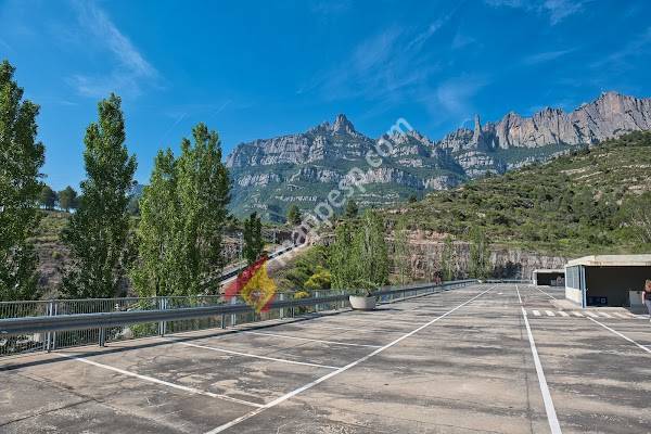 Aparcamiento Turismos del Cremallera de Montserrat