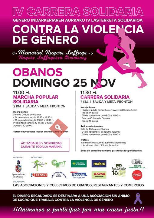 Carrera contra la violencia de género