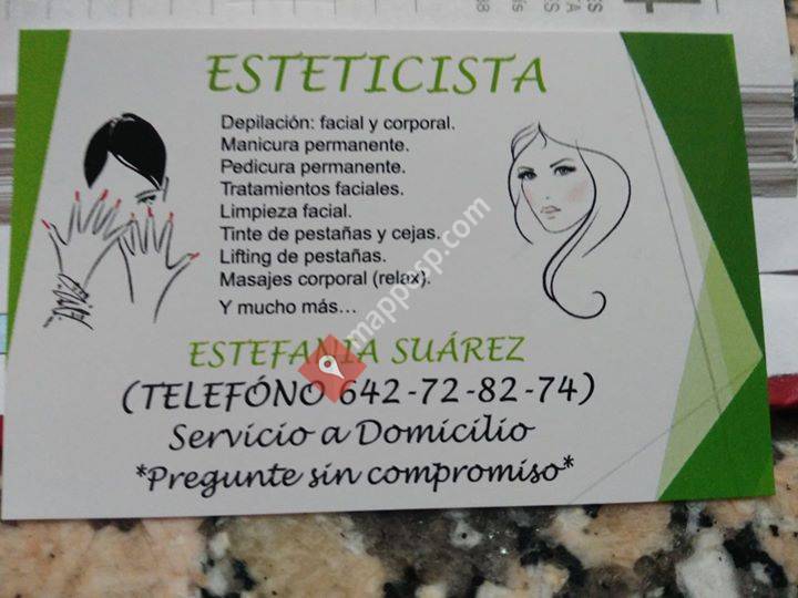 Esteticista Estefanía Suárez