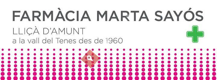 Farmàcia Marta Sayós
