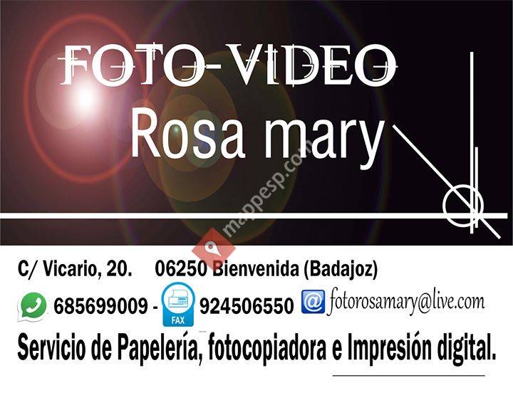 Fotovideo Rosa Mary