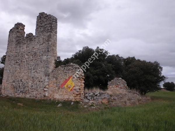 Iglesia de Santo Domingo (despoblado de Golbán). Ruinas