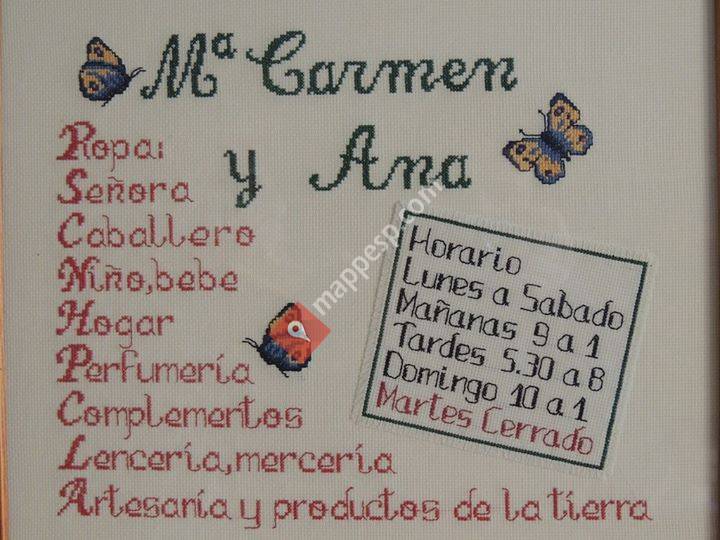 Mª Carmen y Ana