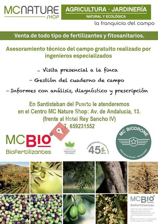 Mc Nature Shop - Mc Biofertilizantes Santisteban del Puerto