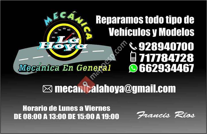 Mecanica La Hoya - Santa María de la Guía