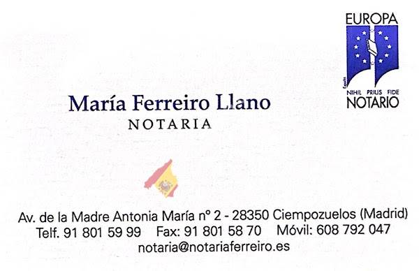 NOTARIA Mª FERREIRO EN CIEMPOZUELOS