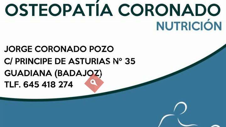 Osteopatía Coronado         Jorge Coronado Pozo