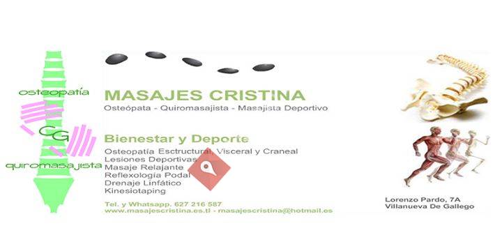 Osteopatía Y Masajes Cristina