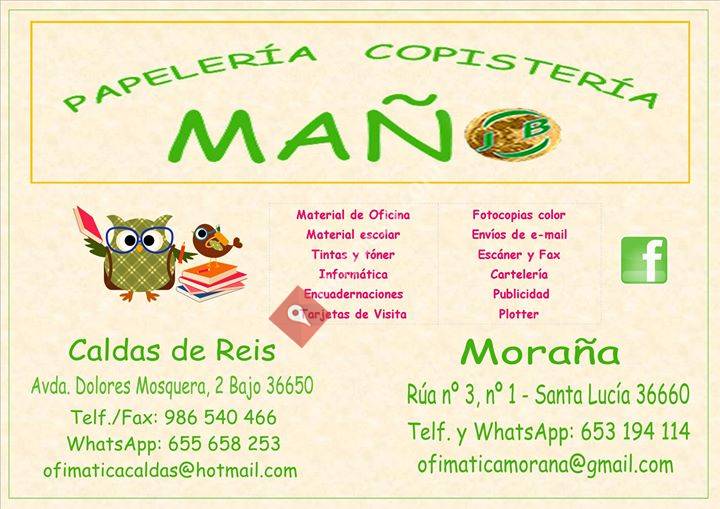 Papelería Copistería Maño