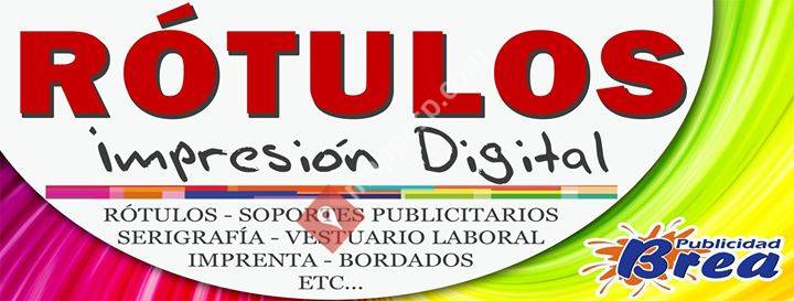 Publicidad Brea. rotulacion - serigrafia