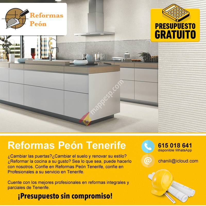 Reformas Peón Tenerife
