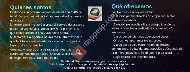 RUMBO AL MUNDO Asesores y Consultores Turísticos