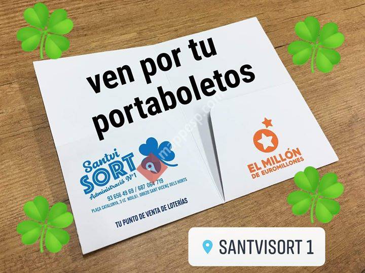 Santvisort loteria nº1 sant vicenç dels horts