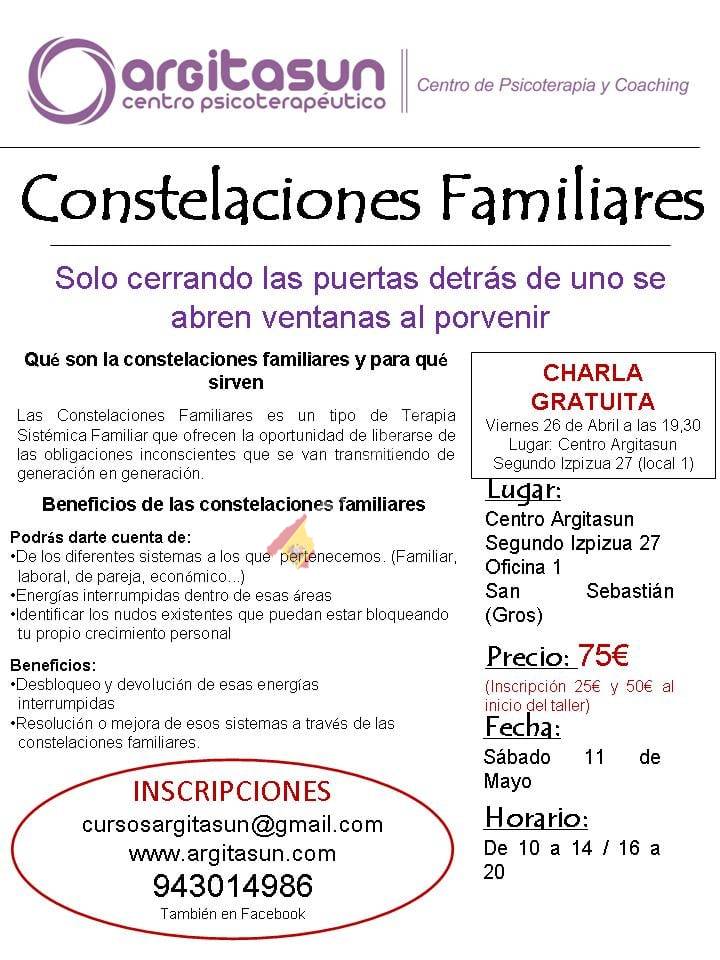Taller de Cosntelaciones Familiares