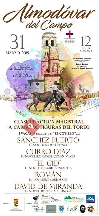 Tentadero Benéfico en Almodóvar del Campo